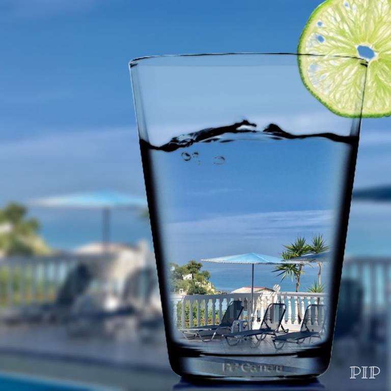 Clear Horizon Aparthotel Amoudi Bagian luar foto